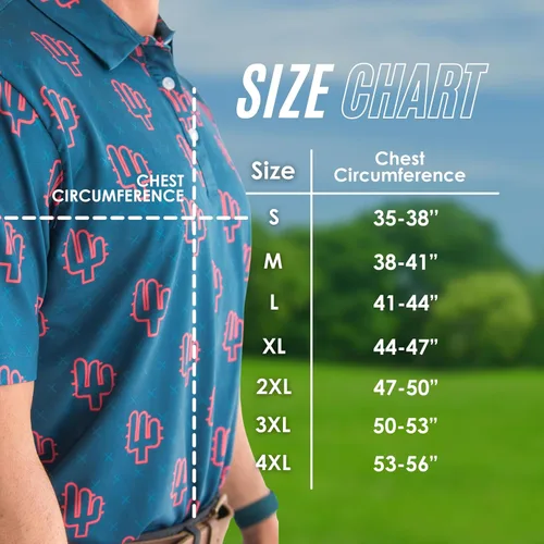 Vista 3 de YATTA GOLF - Camiseta polo de golf de alto rendimiento para hombre
