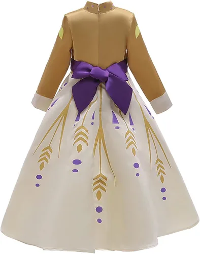 Vista 2 de Kidswant Toddler Baby Girls Luxury Princess Party Halloween Cosplay Costume Dress Up with Accessorries