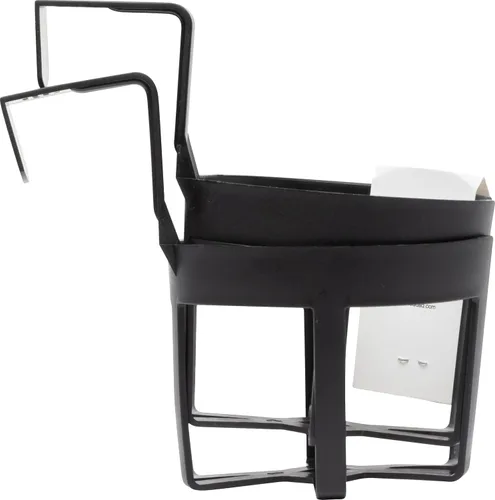 Vista 5 de Custom Accessories 92200 - Portavasos grandes de plástico, color negro, paquete de 2