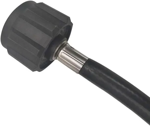 Vista 6 de METER STAR Adaptador de repuesto de propano para tanques de 1 libra con válvula de control de encendido y apagado y manguera de 35.5 pulgadas