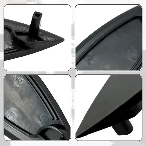Vista 4 de 8559751 - Manija negra para puerta de secadora compatible con secadora de ropa Whirlpool Kenmore - Sustituye a 1063630 8519332
