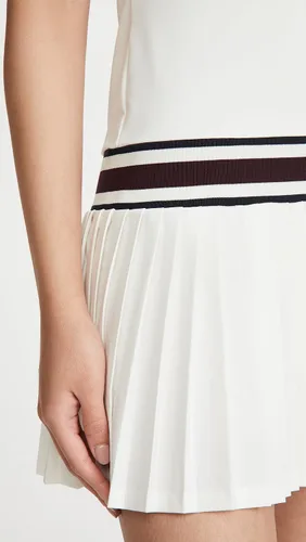 Vista 6 de Tory Sport Vestido de tenis con cuello en V para mujer