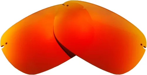 Vista 2 de Walleva Lentes de repuesto polarizados rojo fuego + azul hielo para gafas de sol Maui Jim Sandy Beach, Rojo fuego + azul hielo.