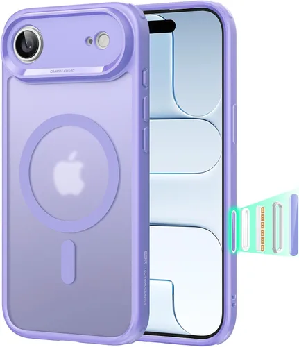 Vista 95 de ESR Funda para iPhone 14 Plus, compatible con MagSafe, protección de grado militar a prueba de golpes, resistente al amarillamiento, funda magnética