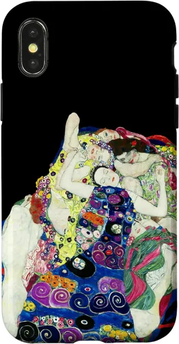 Vista 5 de Gustav Klimt The Maiden Painting Funda para iPhone 17