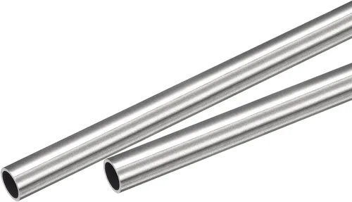 Vista 54 de uxcell Tubo capilar del acero inoxidable 304, tubería gruesa del metal de la longitud de la pared de 820.2 ft m del OD 18.0 ft m x 0.7 ft m