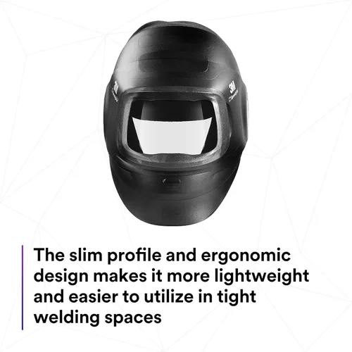 Vista 2 de 3M Speedglas 46-0099-35 - Casco de soldadura resistente G5-01, cubierta rígida para cuello, cubierta de tela para la cabeza sin ADF, 46-0099-35, 1