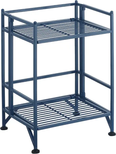 Vista 7 de Convenience Concepts Designs2Go - Estante para almacenamiento extra de 2 pisos, metal, plegable, Metal, Negro