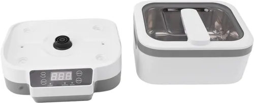Vista 8 de TOPINCN Limpiador de joyas ultra portátil de 70 W de alta potencia con pantalla de sincronización digital, capacidad de 40.6 fl oz, limpia sin