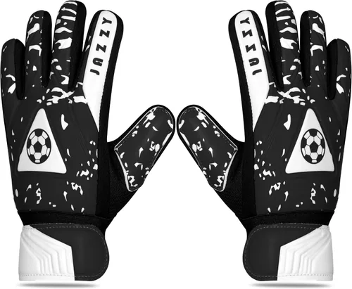 Vista 9 de Guantes de portero juvenil con doble protección para la muñeca, material de látex antideslizante