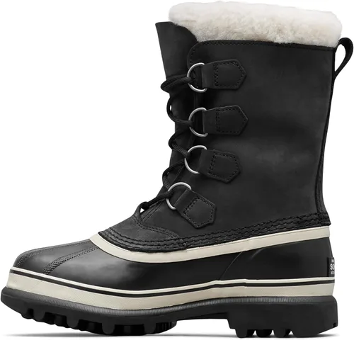 Vista 8 de Botas impermeables para mujer Sorel Caribou Negro (Black/Stone)