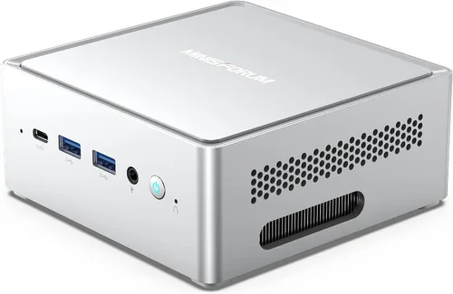 Vista 11 de MINISFORUM Mini PC M1 Plus Core i5-12600H (12C/16T, hasta 4.5 GHz) 16GB DDR5 512GB SSD Mini computadora, 2x2.5G LAN/WiFi6E/BT5.2/4xUSB HDMI/DP/USB4