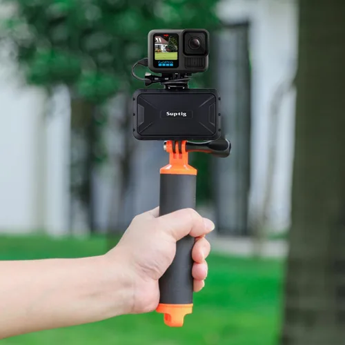 Vista 3 de Suptig Cargador Portátil, Paquete de Batería de 7800mAh, Banco de Energía, Compatible con Gopro Hero 13 Hero 12 11 10 9 8 7 6 5 4 3 3+ Hero Session