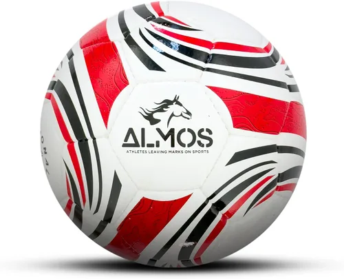 Vista 7 de Almos Balón de fútbol profesional – para partido de club, entrenamiento, rendimiento de partido, fútbol en interiores y exteriores, adecuado