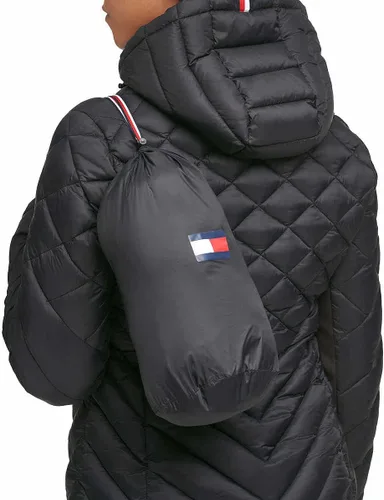 Vista 6 de Tommy Hilfiger Chaqueta plegable con capucha para mujer