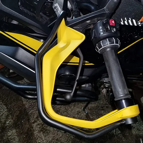 Vista 3 de Worldmotop - Protectores de mano de repuesto para BMW F750GS F750 GS 2018 2019 2020 2021 2022 2023 (negro)
