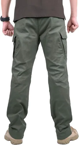 Vista 3 de Tacvasen - Pantalones tácticos para exteriores, ligeros, tipo cargo, de asalto, para hombre