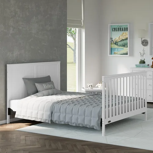 Vista 2 de Graco Storkcraft - Kit de conversión de cuna (y mini cuna) – Convierte todas las cunas y mini cunas convertibles 4 en 1 y 5 en 1 compatibles