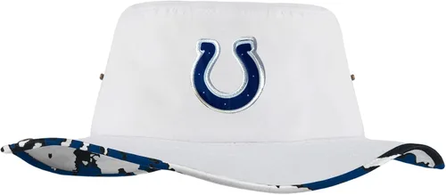 Vista 42 de FOCO - Sombrero deportivo para mujer, con logotipo de equipo de la NFL, para exteriores, para el sol Blanco híbrido