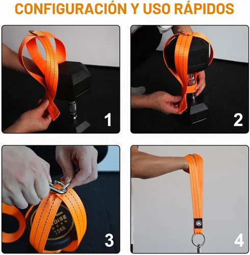 Vista 4 de J Bryant Correa de carga de mancuernas para cinturón de inmersión, placa de peso, correa de carga, accesorios de cinturón de peso resistente Set