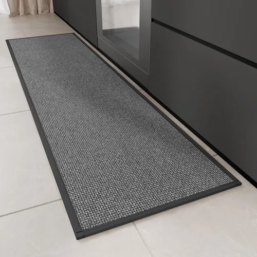 Vista 24 de Hargiis Alfombra de cocina de goma antideslizante, lavable, absorbente para piso, lavable a máquina, para frente del fregadero, puerta, lavandería