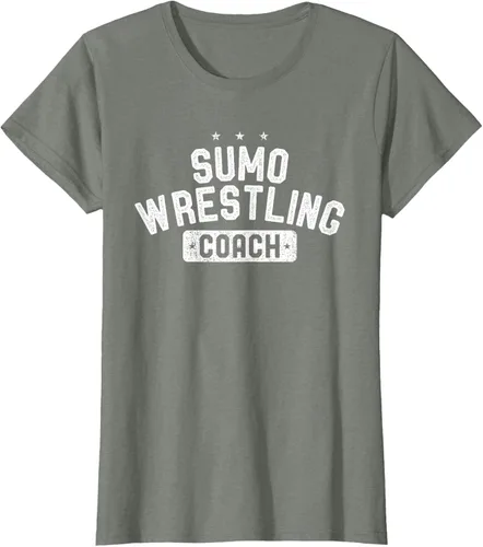 Vista 18 de Camiseta vintage de lucha libre Sumo Entrenador de lucha libre, Negro, S