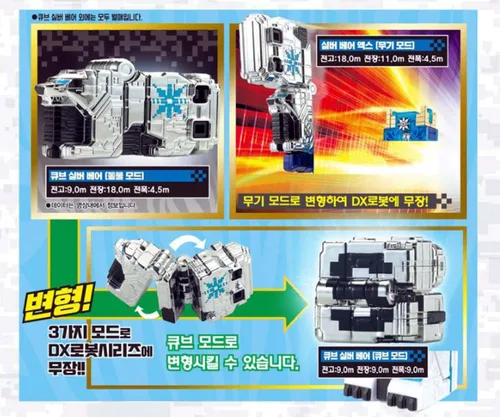Vista 2 de Zyuohger Animal Force ZYUOH Cube Silver Bear Limit ver