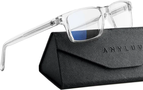 Vista 34 de ANYLUV Blue Light Glasses for Sleep, 99.9% Blue Green Light Blocking with Red Lens, Blue Light Glasses
