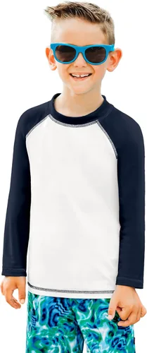 Vista 19 de City Threads camisa de manga larga con protección solar SPF 50+, peplo, rash guard para niña