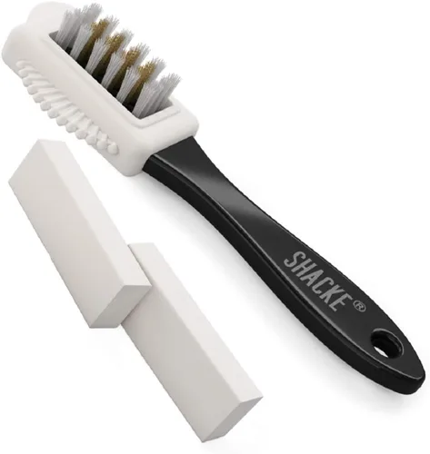 Vista 10 de Cepillo Limpiador de Cuero de Gamuza y Nubuck Parent, Blanco