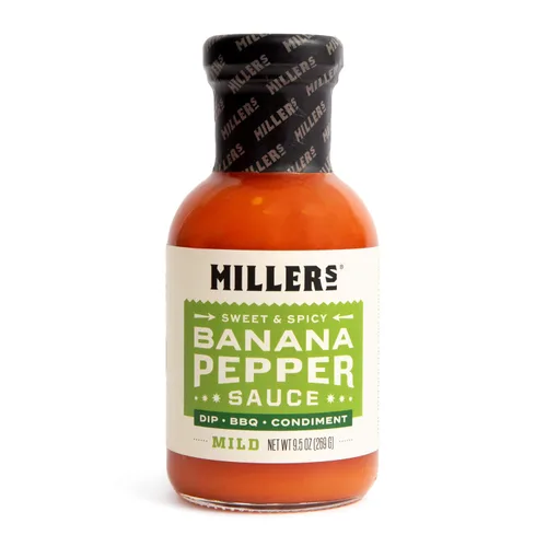 Vista 19 de Miller's Banana Pepper Habanero - Salsa picante picante de plátano y pimienta, el mejor uso para carnes a la parrilla, barbacoa y alitas de pollo