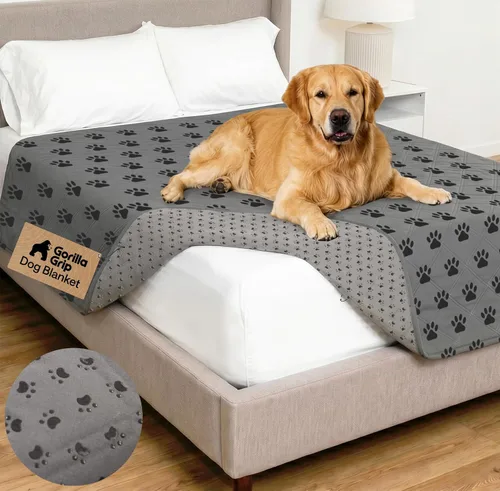 Vista 46 de GORILLA GRIP® Manta impermeable para perro, funda de sofá para perros, 30 x Borgoña