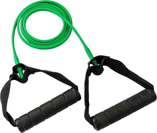 Vista 4 de Body-Solid Tools - Bandas de tubo de resistencia media, tubos de ejercicio para entrenamientos, fitness en la playa, gimnasio en casa, tubos