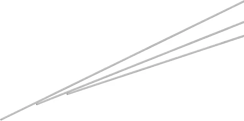 Vista 32 de Uxcell Tubo capilar de acero inoxidable 304, OD 0.4 mm x 0.1 mm de grosor de pared, 250 mm de longitud, tubo metálico para maquinaria industrial