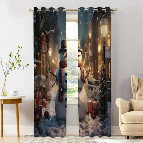 Vista 44 de Shrahala Cortinas republicanas de elefante americano para ventanas de cocina, paneles de cortina de ventana de poliéster multicapa con rayas rojas
