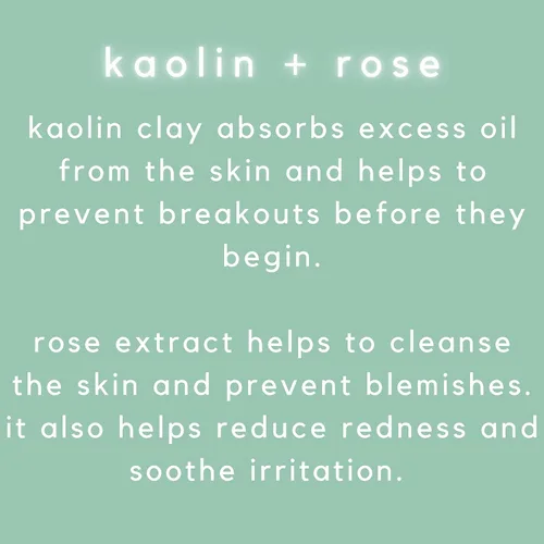Vista 4 de Sun + Moon Nice to Mask You Unwind + Undo 10 Min Clay Facial con arcilla de caolín y rosa, 5.1 onzas líquidas