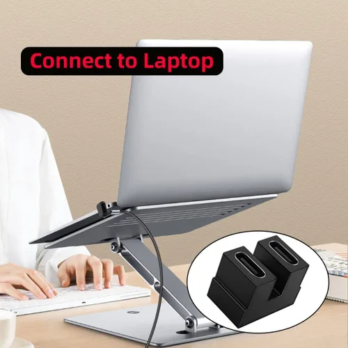 Vista 5 de chenyang CY USB4 Tipo C hembra a hembra de alimentación de datos de vídeo adaptador de extensión 40Gbps para NS Switch & Teléfono y Laptop