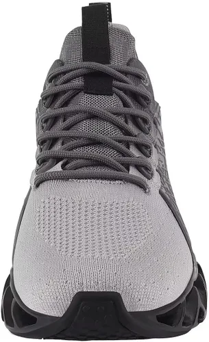 Vista 4 de UMYOGO Tenis cómodos para hombre, para caminar, correr, tenis de moda para adultos