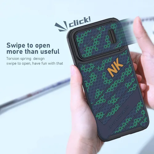 Vista 2 de Nillkin Funda magnética para iPhone 14 Pro Max con funda de cámara, compatible con MagSafe, CamShield Pro Magnetic 14 Pro Max 5G de 6.7 pulgadas