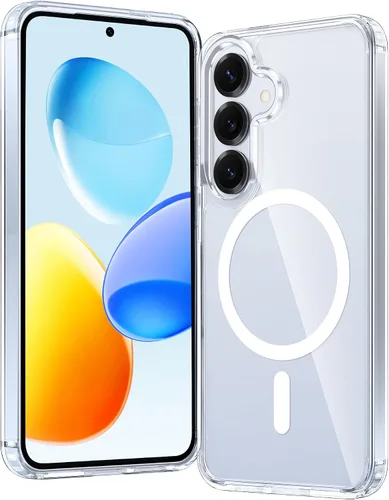 Vista 41 de FNTCASE Funda magnética para Samsung Galaxy Z Fold 7 con protección de bisagra Protector de pantalla, anti amarillento, cubierta de célula