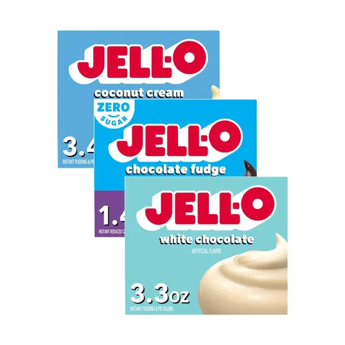 Vista 13 de Jell-O Cocine y sirva pudín sin grasa y relleno de pastel, tapioca, 3