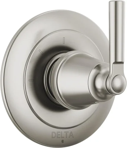 Vista 7 de Delta Faucet Saylor Gold - Kit de moldura desviadora de mango de ducha de 3 ajustes, kit de ajuste de válvula de desviador, kit de desviador