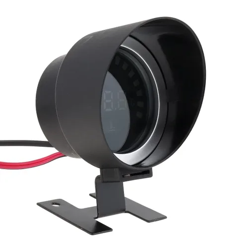 Vista 7 de Medidor de temperatura del agua, 2 pulgadas, 2.047 in, redondo, LED, digital, 12 V, medidor de temperatura del agua universal con sensor