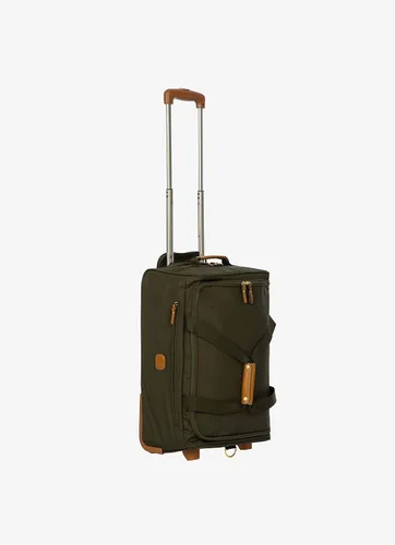 Vista 2 de Bric's Bolsa de lona con ruedas de 21 pulgadas, Negro -, X-bagX-travel Ultralight 21 Inch Rolling Duffle