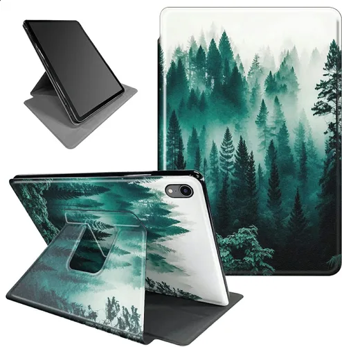 Vista 11 de Funda para iPad mini 6 para iPad mini 6ª generación 8.3 pulgadas 2021 360 grados giratorio soporte ligero protector inteligente cubierta