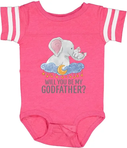Vista 5 de inktastic Body de bebé Will You Be My Godfather