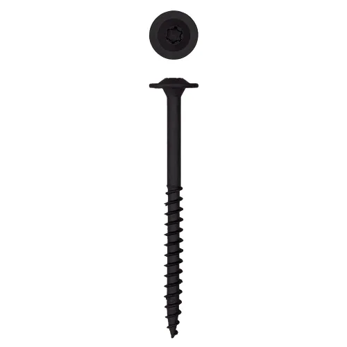 Vista 9 de SPAX Tornillos de retraso de madera estructural con cabezal de arandela exterior de 1/4" x 2-1/2", broca Torx T-Star (50 EA) incluida, resistente a