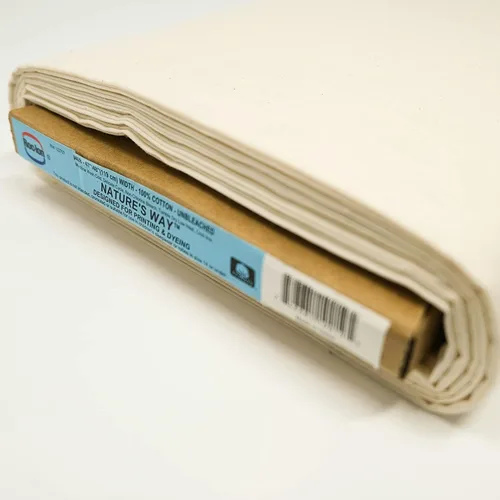 Vista 6 de ROC-Lon 47/48" 100% algodón Nature Premium Quality Muselina sin blanquear, 5 yardas, blanco roto