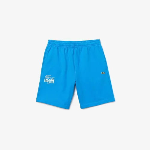 Vista 7 de Lacoste Pantalones cortos de vellón con estampado para hombre