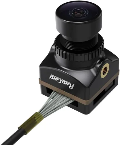 Vista 4 de RunCam Split 4 V3 4K FPV Cámara con FOV 140° baja latencia, DC 5-20V Nano HD Grabación 16:9/4:3 NTSC/PAL Versión conmutable para FPV Drone, Negro